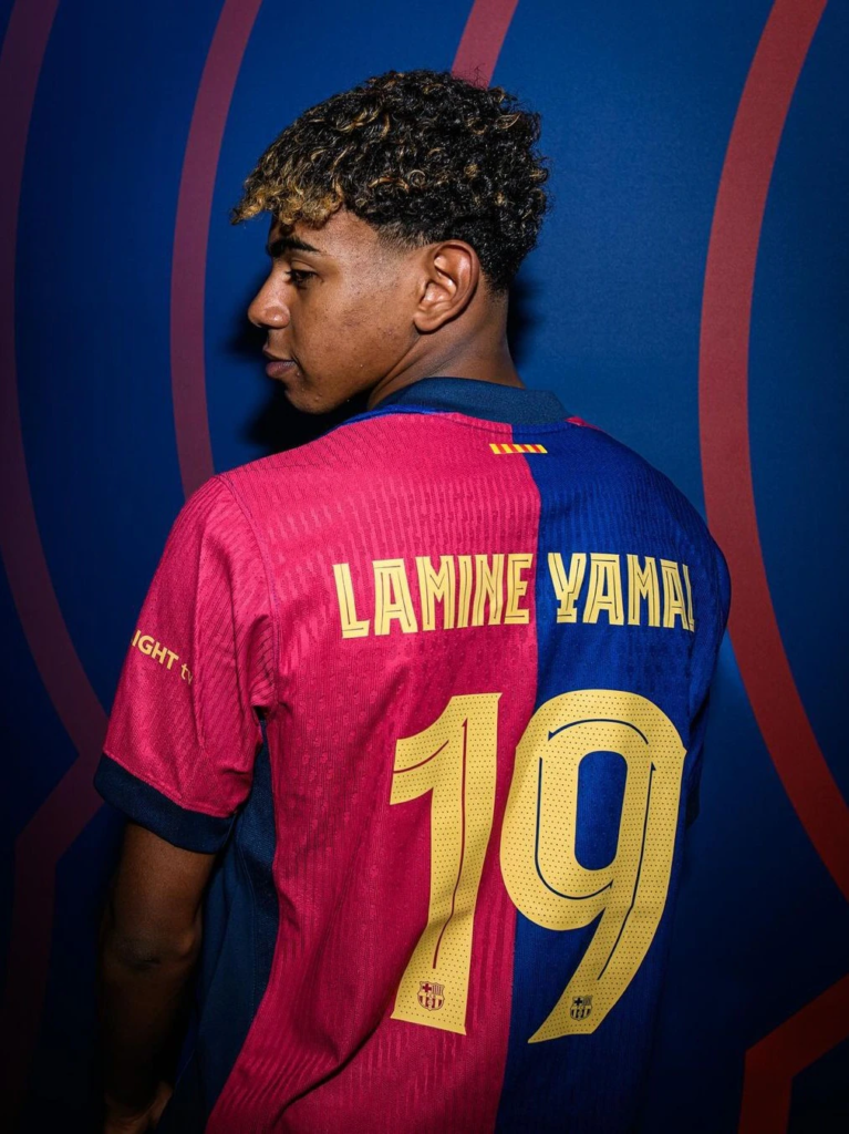 Lamine Yamal Jersey Number