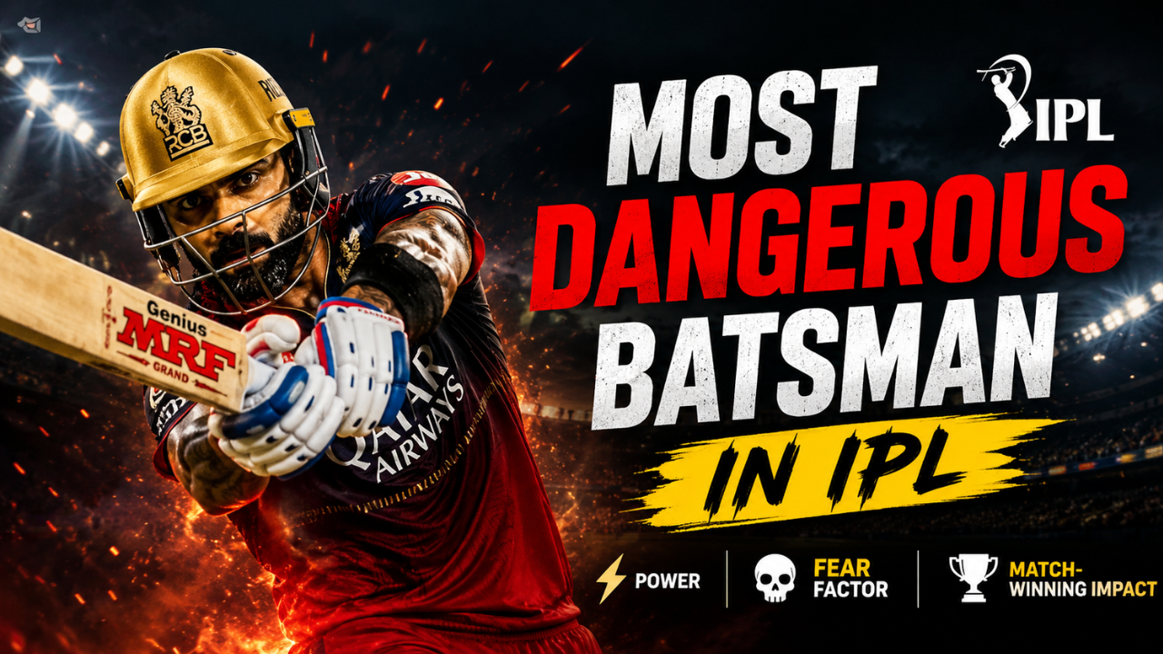 Most Dangerous Batsman in IPL: Power, Fear Factor & Match-Winning Impact